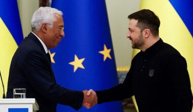 Na Ucrânia, António Costa evoca Restauração da Independência de Portugal