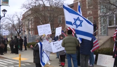 Man accused of shooting during pro-Israel protest in court