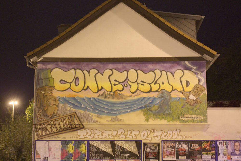 Außenaufnahme des Conne Island.