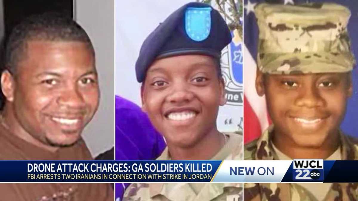 FBI arrests two men linked to deadly drone strike that killed Southeast Georgia soldiers