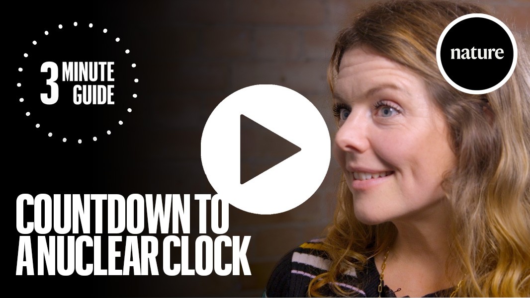 Countdown to a nuclear clock: a three minute guide