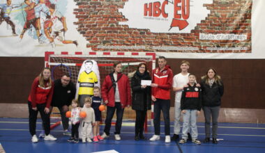 Un don pour mieux accueillir les plus petits au club de handball de Eu