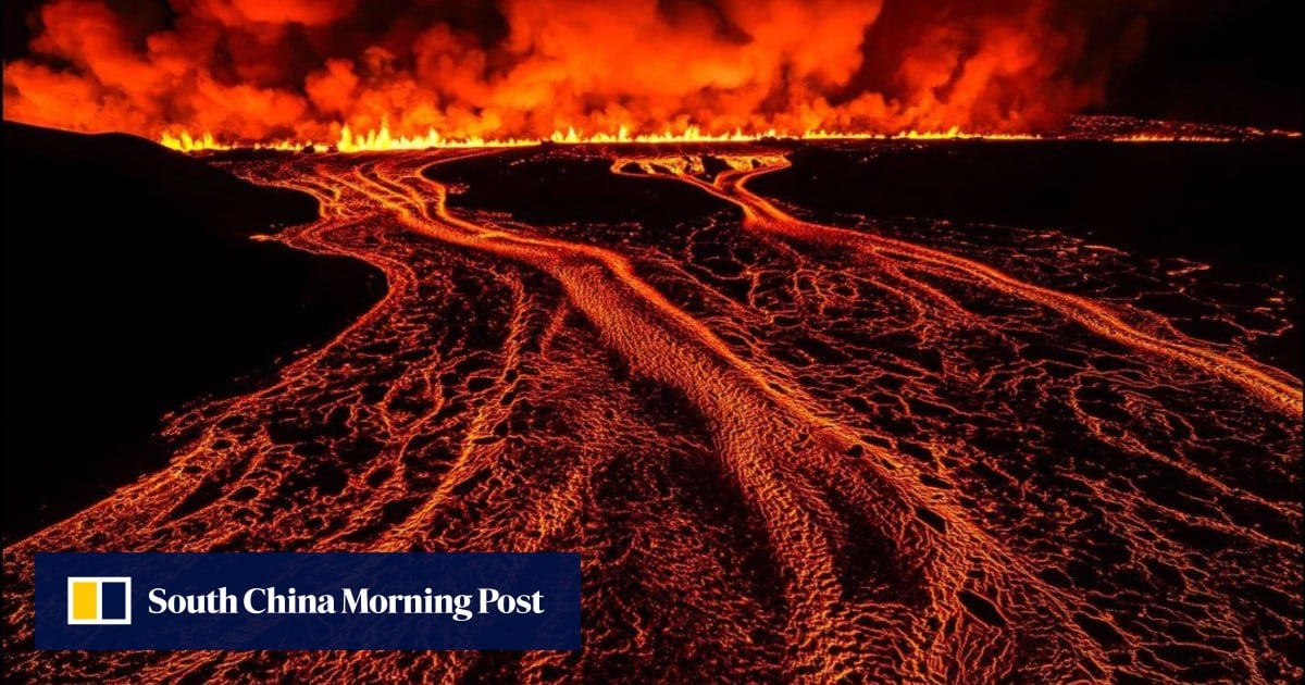 Recap | Seventh eruption in a year for Iceland volcano – stunning pictures