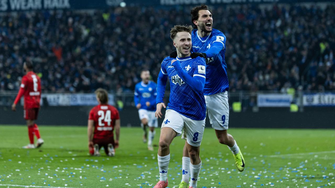 2. Liga: Darmstadt 98 nimmt den 1. FC Kaiserslautern auseinander