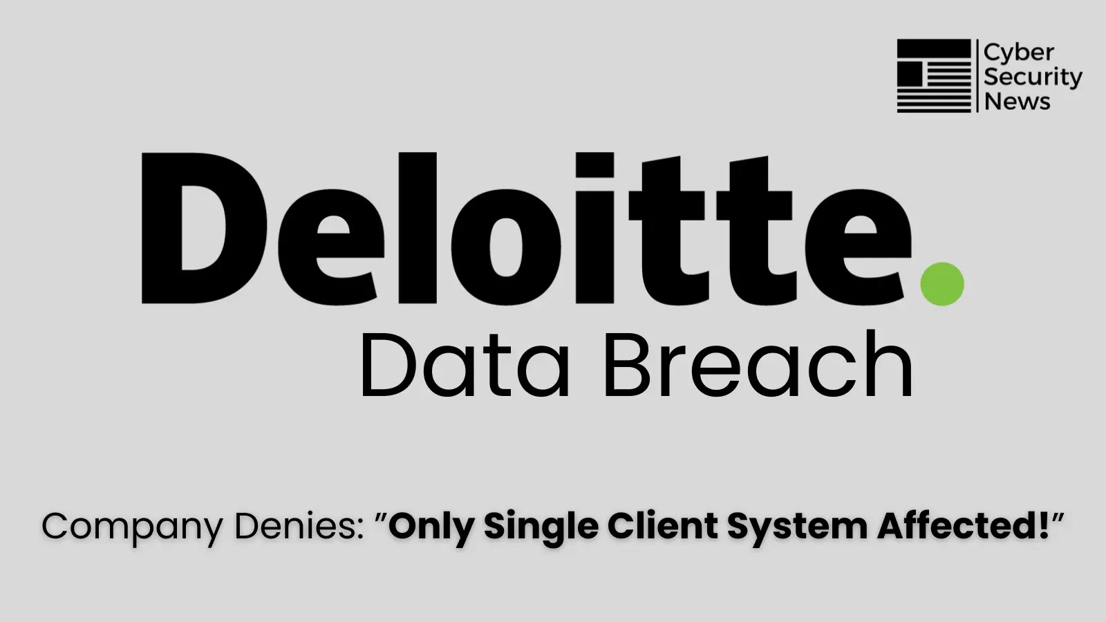 Deloitte Data Breach