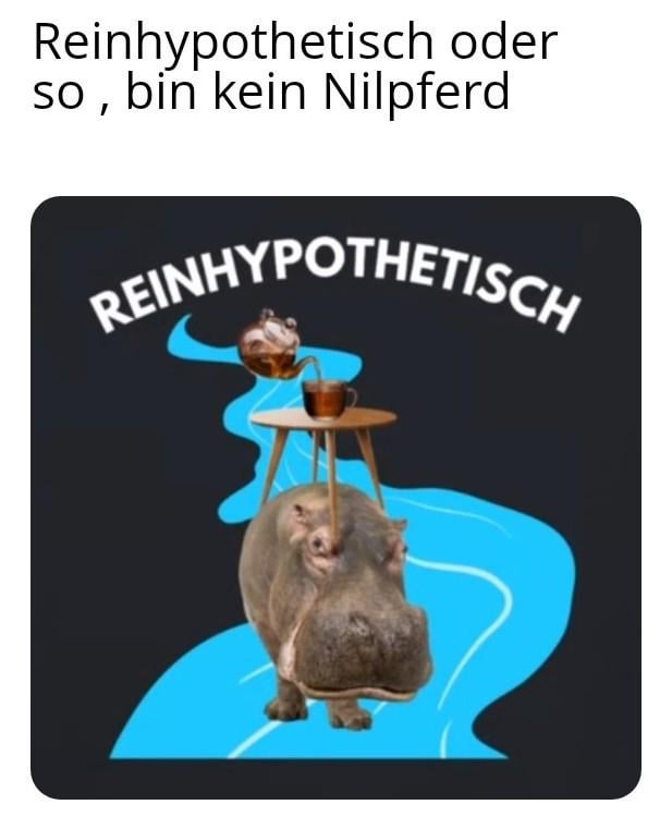 Bin kein Nielpferd