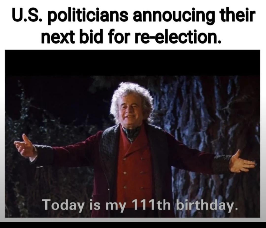 Can we please set term limits and age caps.