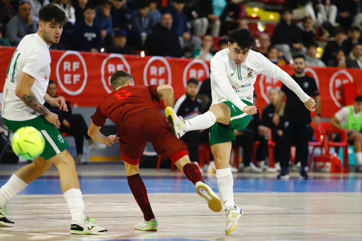 Lance del encuentro entre Andalucía Sub-19 y la Región de Murcia.