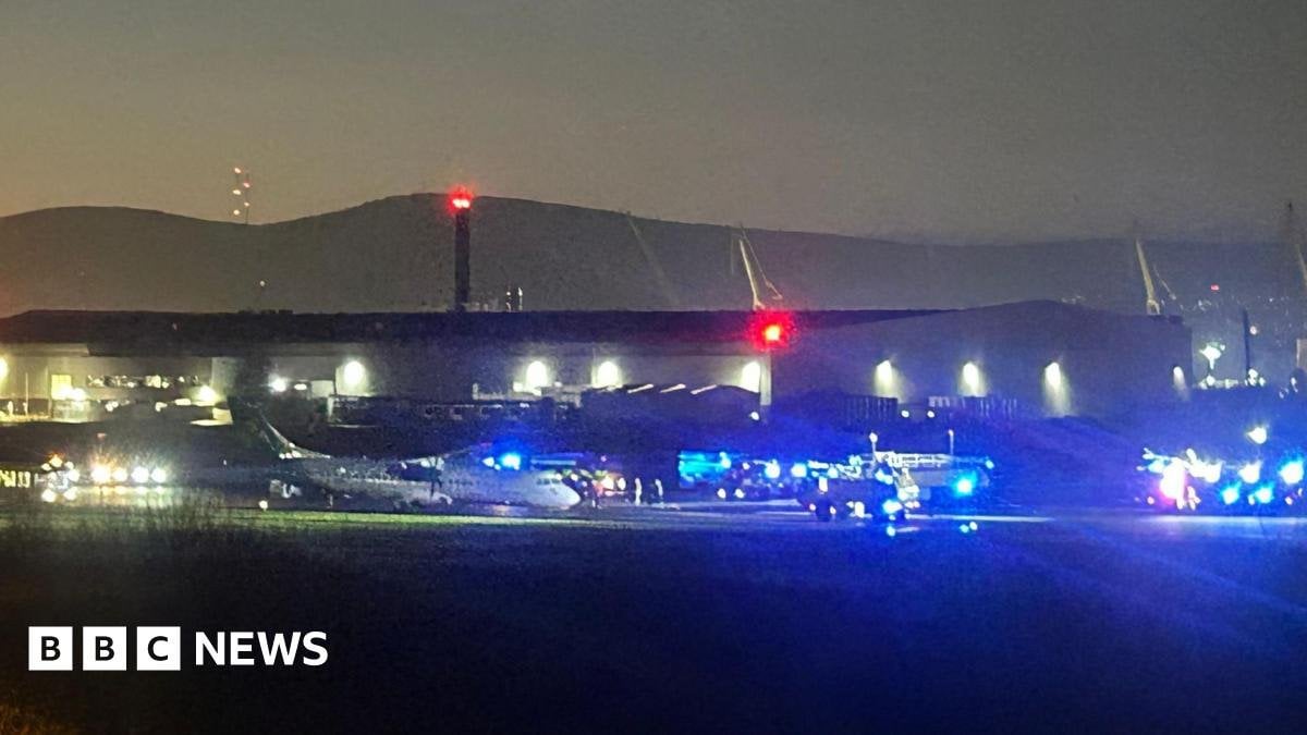 Belfast City Airport runway closed after emergency incident