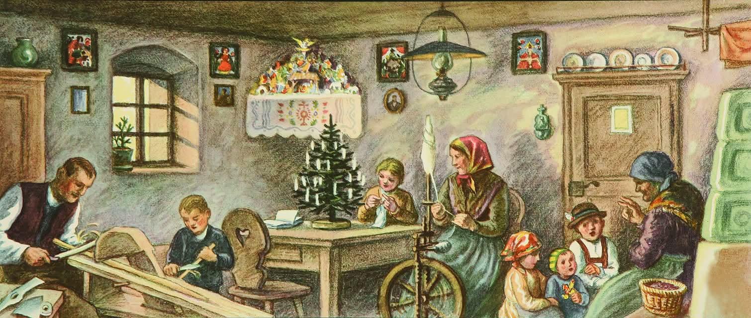 Lepe in mirne praznike vsem! (M. Gaspari, 1933)