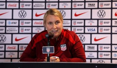 Emma Hayes says USWNT doesn’t have time to talk politics ahead of England friendly