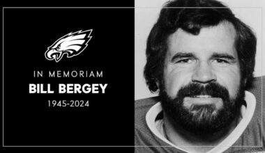 Eagles mourn the passing of Bill Bergey