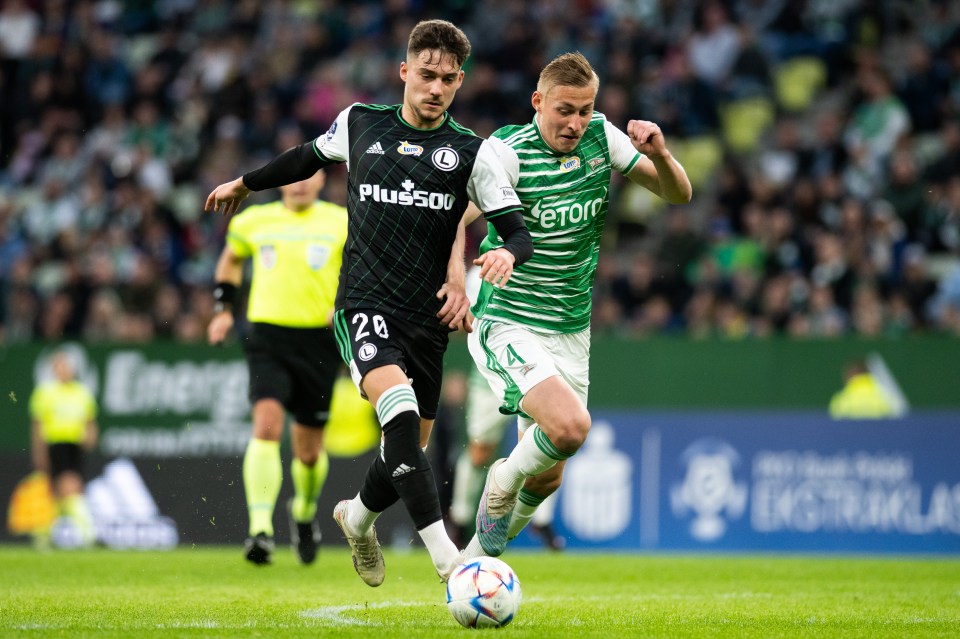 Kristers Tobers during his time Lechia Gdansk