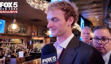Daniel Penny celebrates not guilty verdict at NYC bar: 'It feels great'