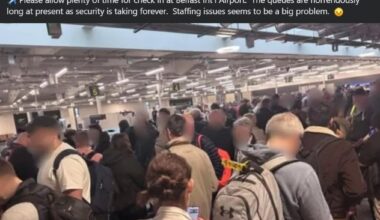 Anyone travelling via BIA today be aware
