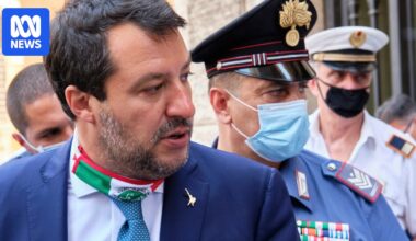 Italian court clears Deputy PM Matteo Salvini of illegally detaining migrants on a rescue ship in 2019