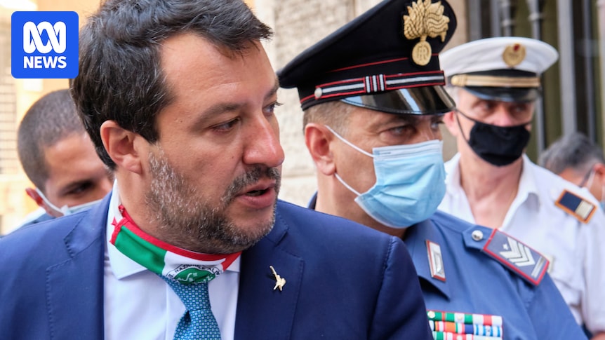 Italian court clears Deputy PM Matteo Salvini of illegally detaining migrants on a rescue ship in 2019