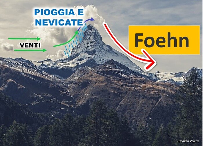 Forti venti da Nord su tutta Italia