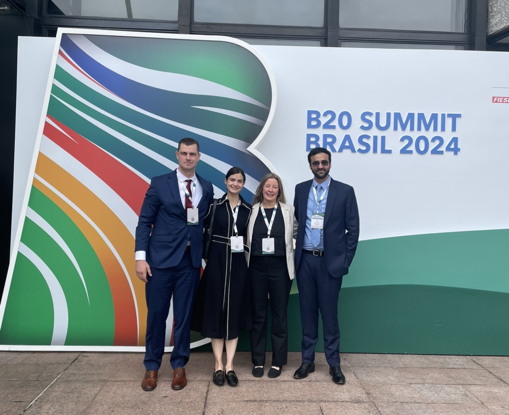 Three MBA Fellows Helped Bridge Business & Government Policy At Brazil Summit