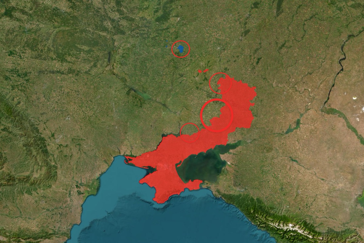 Ukraine Maps Show 'Significant Fighting' Right Now