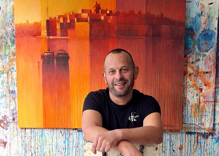 Skylines of the self: Saliba’s artistic exploration of Maltese landscapes