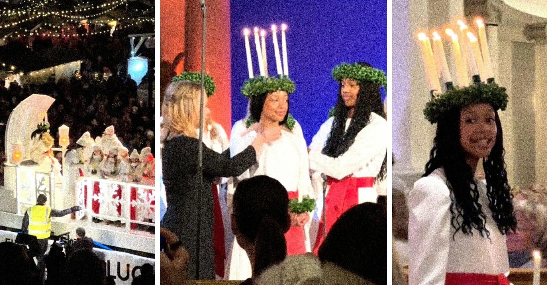 Finland's First Black Saint Lucia Daniela Owusu Widely Cheered Despite Racist Backlash