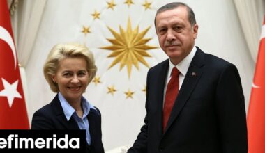 Η Ευρώπη δίνει νέα οικονομική βοήθεια ύψους 1 δισ. ευρώ στην Τουρκία για το μεταναστευτικό -Συνάντηση Φον ντερ Λάιεν-Ερντογάν