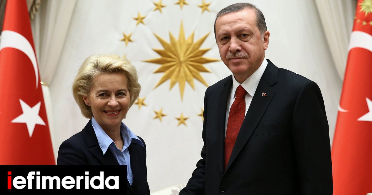 Η Ευρώπη δίνει νέα οικονομική βοήθεια ύψους 1 δισ. ευρώ στην Τουρκία για το μεταναστευτικό -Συνάντηση Φον ντερ Λάιεν-Ερντογάν