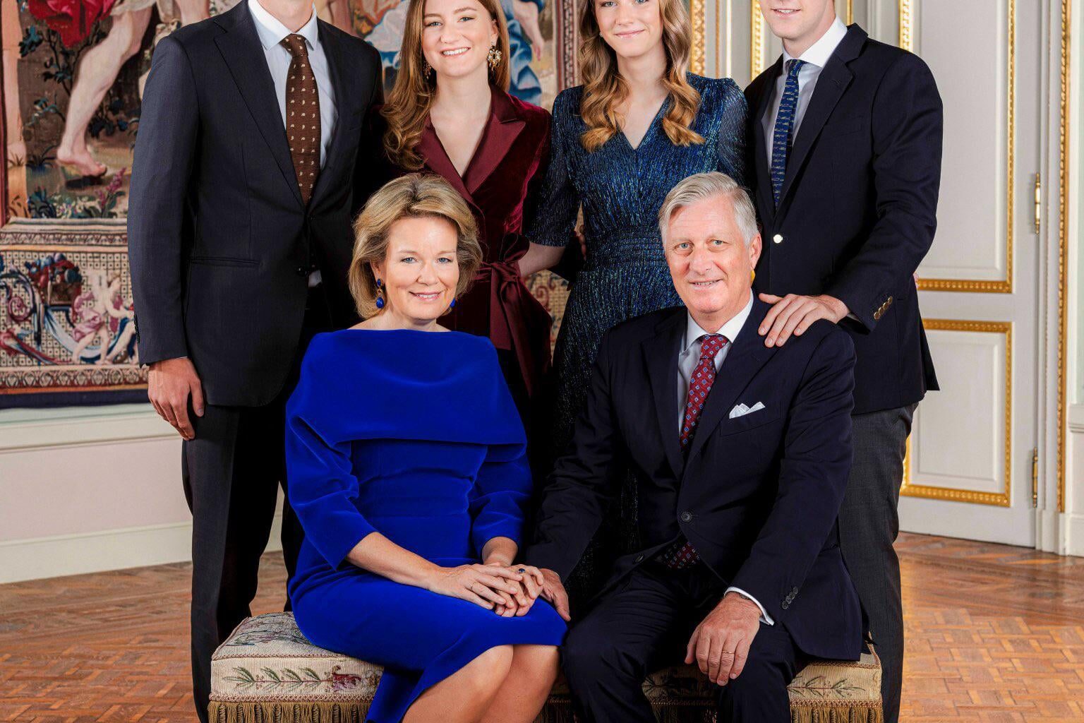 Belgian Royal Family’s Christmas Card