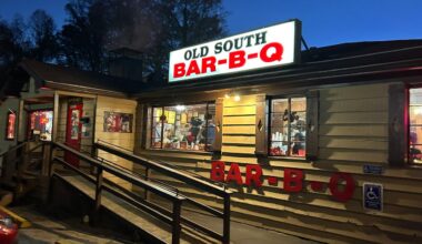 Old South Bar-B-Q owner says road work is hindering their business