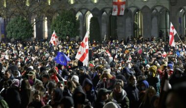 Protest gegen Anti-EU-Kurs der georgischen Regierung weitet sich aus