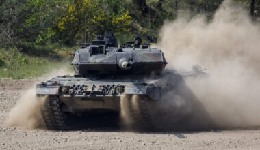 Merkel Visits VJTF Bundeswehr Armoured Brigade