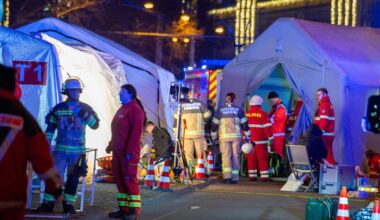Car slams into crowd at Christmas market in Germany in suspected attack; at least 2 killed, dozens injured, officials say