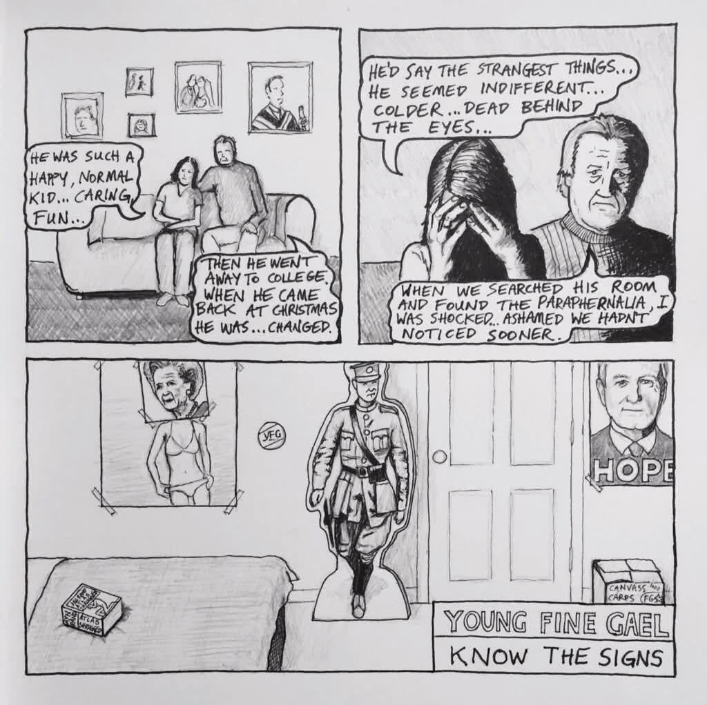 Young Fine Gael: Know the Signs.