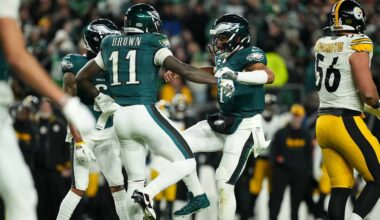 Eagles take throne from injury-riddled Lions; Chargers fall out of top 10