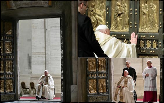 Giubileo 2025 al via, Papa Francesco ha aperto la Porta santa