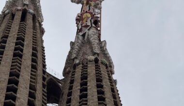 After years of construction, they are putting the final touches on the Sagrada Família.