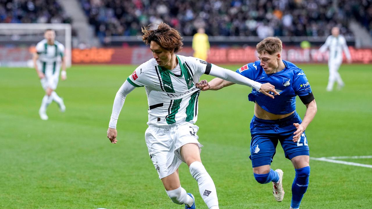 "Fohlen" feiern Auswärtssieg: Gladbach in Hoffenheim enorm effizient