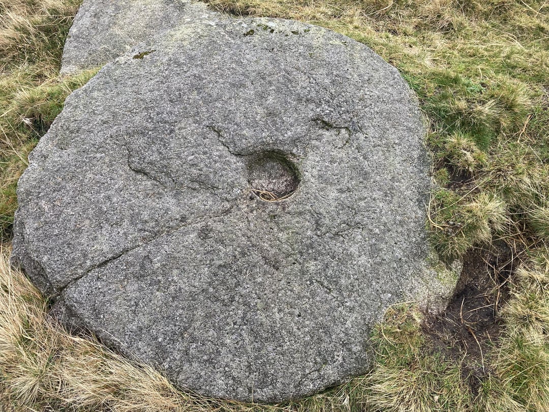 Spotted this yoke up Hen Mountain. Was curious, could it be manmade? Ancient ashtray? Any suggestions welcome.