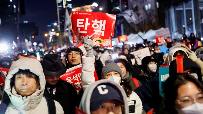 South Korean president survives impeachment vote