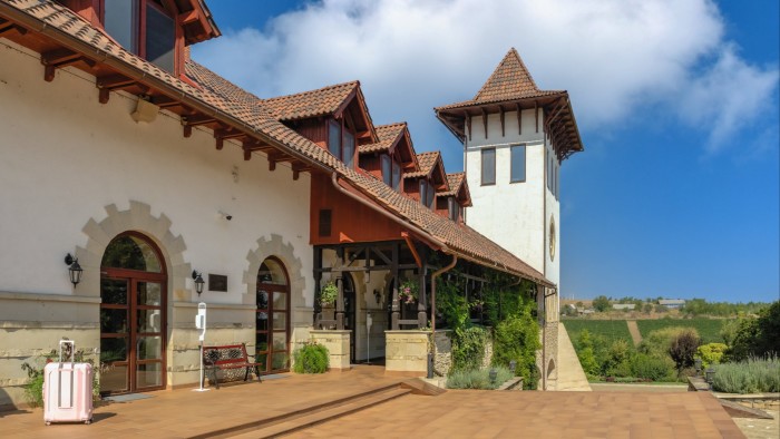 Chateau Purcari Winery in Purcari village, Moldova