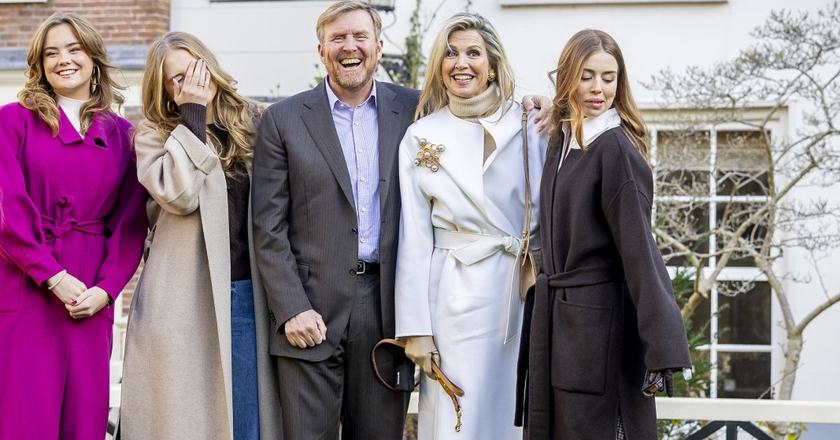Princess Alexia of The Netherlands returns home for visit with family