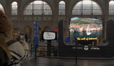 3D HyperGram promoting Croatian tourism abroad