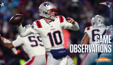 Eight Takeaways From the Patriots Competitive Loss to the Bills in Week 16
