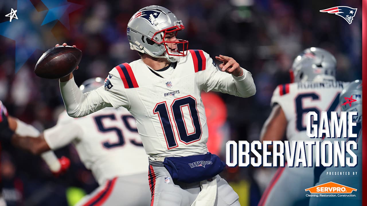 Eight Takeaways From the Patriots Competitive Loss to the Bills in Week 16