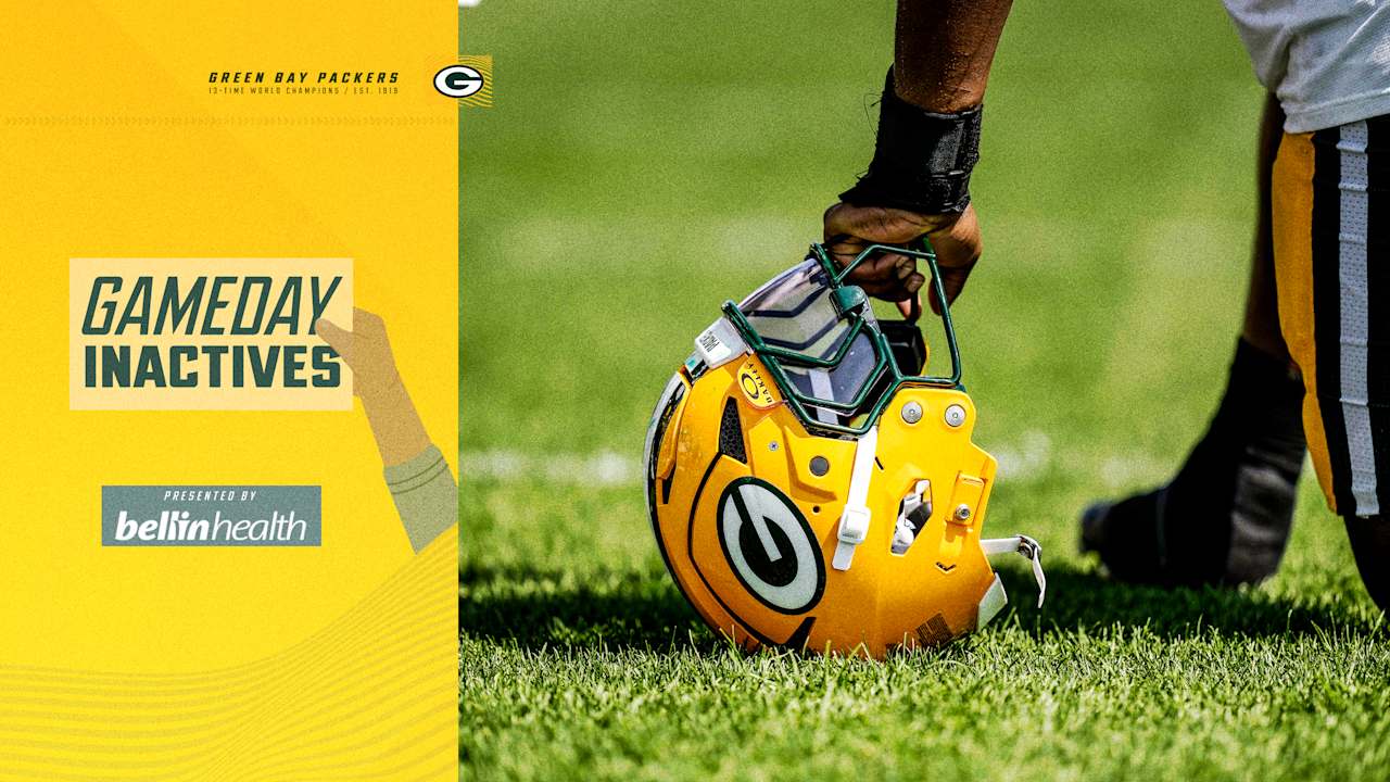 Packers-Lions inactives | Week 14 - Packers.com