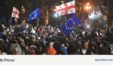 Tausende protestieren erneut in Georgien – DiePresse.com