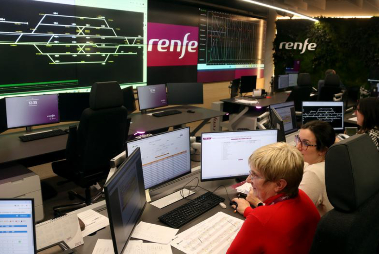 Renfe’s high-speed train network