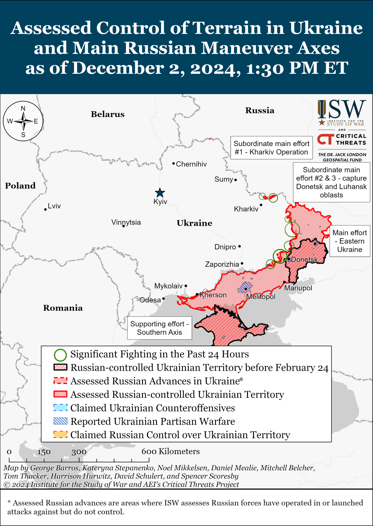 Institute for the Study of war map