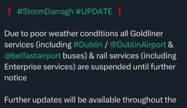 Translink services significantly affected by the storm